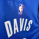 2025 Mavericks DAVIS #3 Blue NBA Jersey
