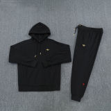 2025 AD~ Black Hoody Zipper Jacket Windbreaker