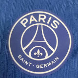 2024/25 PSG 4Th Blue Player Version Soccer Jersey