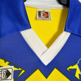 1991/92 Cadiz Home Retro Soccer Jersey 胸前带广告