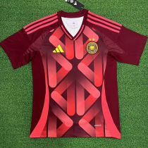 2025/26 Germany Away Red Fans Soccer Jersey