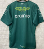 2025 Aston Martin F1 Green Team T-Shirt   (圆领 阿斯顿马丁)