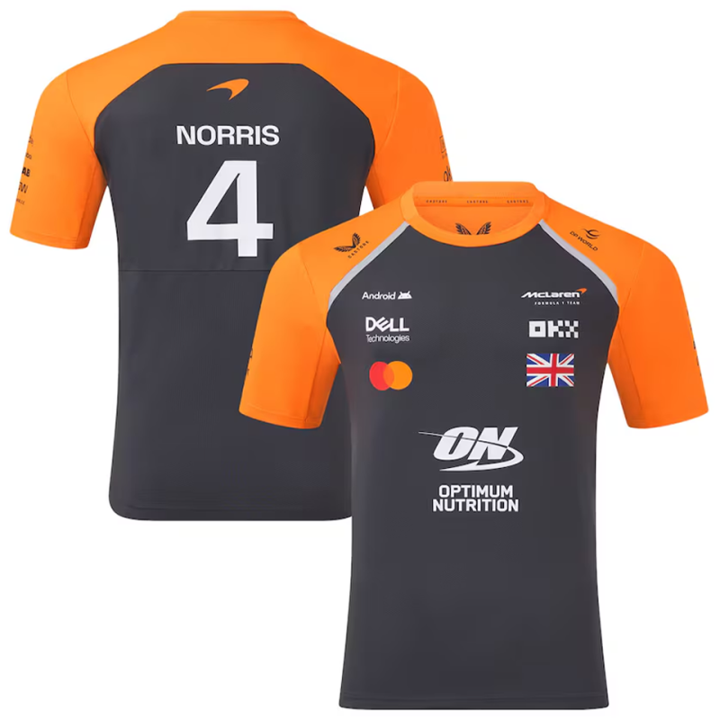 2025 McLaren F1 #4 Team T-Shirt 4