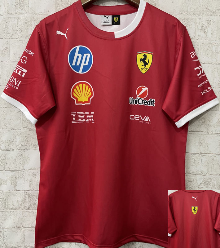 2025 Ferrari Red F1 Team T-Shirt