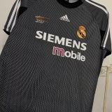 2002/03 RM Black GK Retro Fans Soccer Jersey