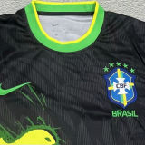 2022/23 Brazil Special Edition Black Fans Soccer Jersey
