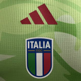 2025 Italy UEFA Women's Euro Green Away Player Version Soccer Jersey