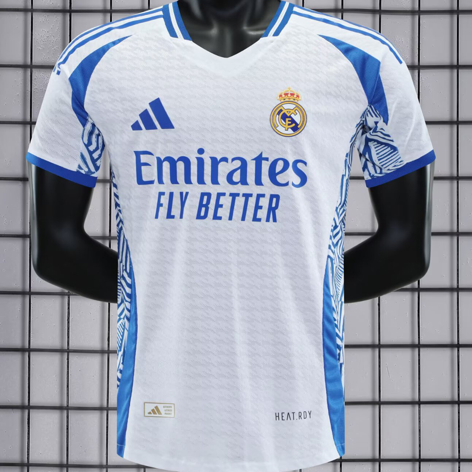 2025/26 Real Madrid Local White Versión Jugador