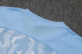 2025/26  Man City Light Blue Training Jersey(A Set)