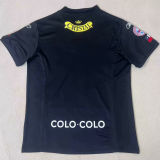 2004 Colo-Colo Away Black Retro Soccer Jersey