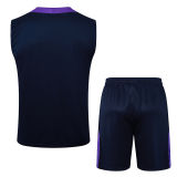 2025/26 Corinthians Sapphire Blue Vest Training Jersey(A Set)