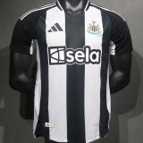 WINNERS #25 Newcastle Home Player Version Jersey 2024/25（SAM FENDER People Watching有号下广告）