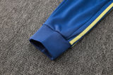 2025/26 AA Yellow Hoody Thickened Fluff Zipper Jacket Tracksuit