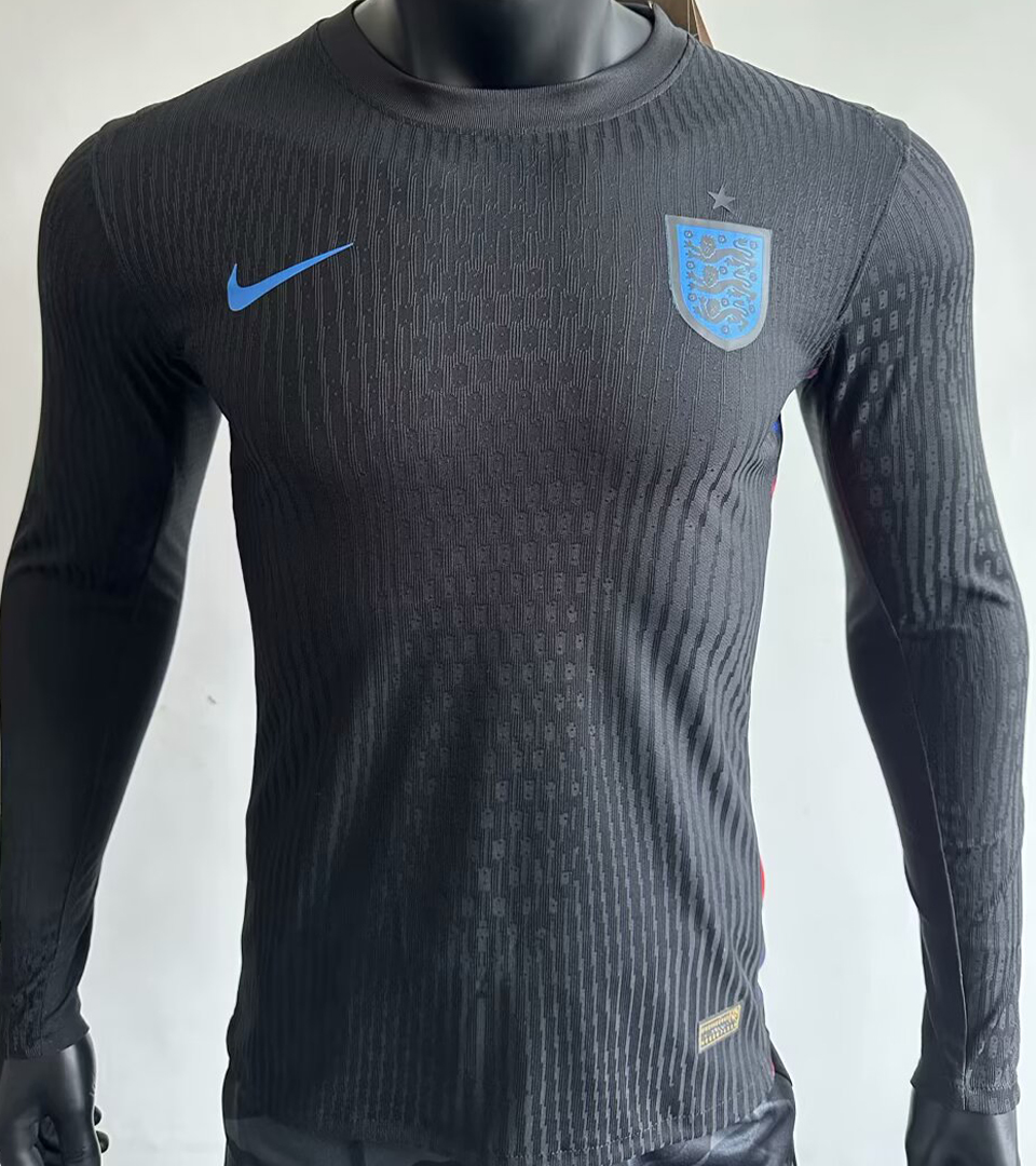 2025/26 Inglaterra Visitante Black Versión Jugador
