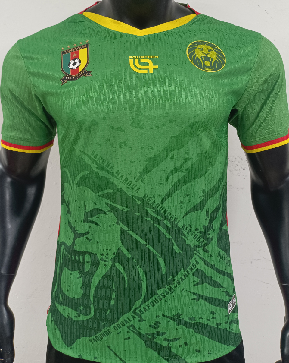 2025/26 Camerún Local Green Versión Jugador