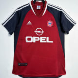 2001/02 BFC Home Red Retro Soccer Jersey 红宝蓝色