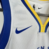Warriors BUTLER III #10 White Kids NBA Jersey 热压