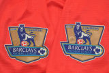 2007/08 M Utd Home Red Retro Kids Soccer Jersey League Version 联赛版
