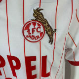 1982/1983 1. FC Köln Home White Retro Soccer Jersey