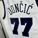 Lakers DONCIC #77 White City Edition NBA Jerseys