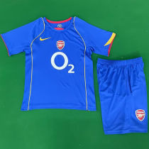 2004/05 ARS Away Blue Retro Kids Soccer Jersey