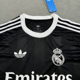 2025/26 RM Black Goalkeeper Fans Soccer Jersey