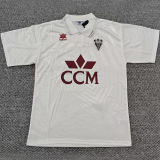 1995/96 Albacete Home White Retro Soccer Jersey