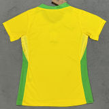 2025/26 Brazil Home Yellow Women Soccer Jersey  女