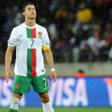 2010 Portugal Away White Retro Soccer Jersey