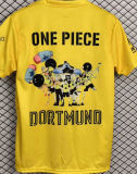 2025 BVB x ONE PIECE Yellow Fans Soccer Jersey