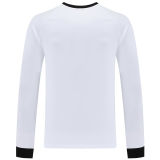 2025 AD~White Long Sleeve Soccer Training Jersey