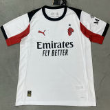 2025/26 AC Milan Away White Fans Soccer Jersey