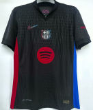 2024/25 BA Away 1989 Black Player Version Soccer Jersey 胸前新广告