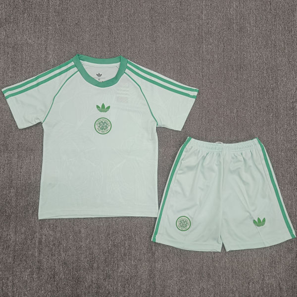 2025/26 Celtic Origin Version Kids Soccer Jersey