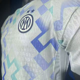2025/26 In Milan Away White Player Version Soccer Jersey 无胸前广告