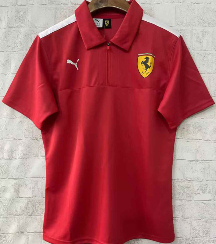 2025 Ferrari Red F1 POLO Team T-Shirt