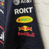 2025 Red Bull Racing F1 Black Team T-Shirt  圆领