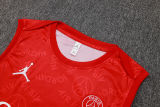 2025/26  PSG Red Vest Training Jersey(A Set)喷墨
