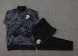 2025/26 Corinthians Black Jacket Tracksuit 喷墨