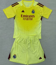 2025/26 RM Goalkeeper Kids Soccer Jersey