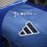 2025/26 Millonarios Home Blue Player Version Soccer Jersey