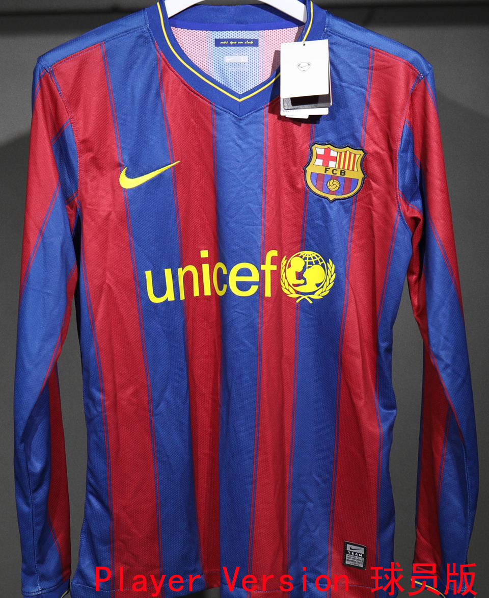 2009/10 FC Barcelona Local Retro