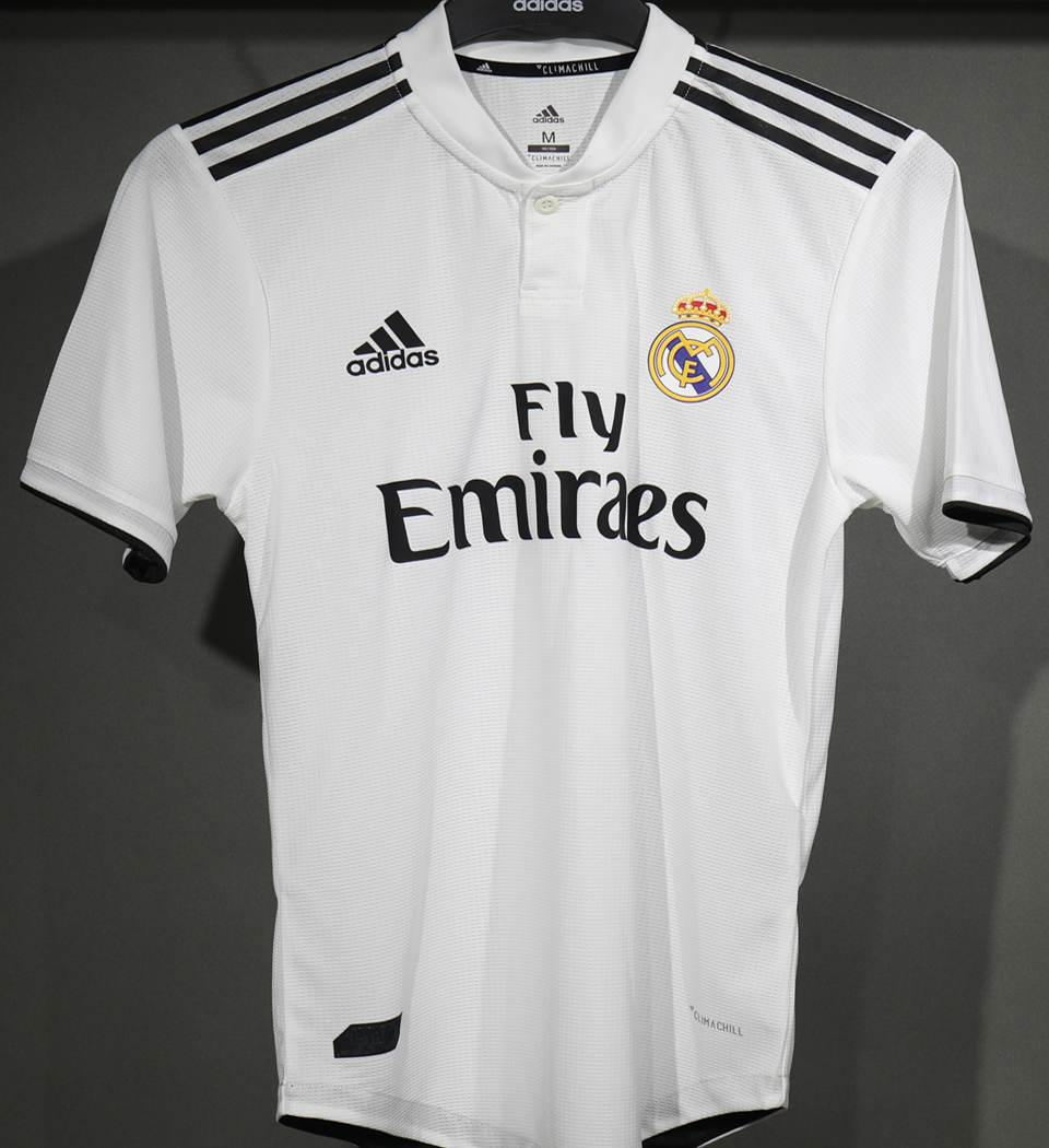 2018/19 Real Madrid Local White Retro