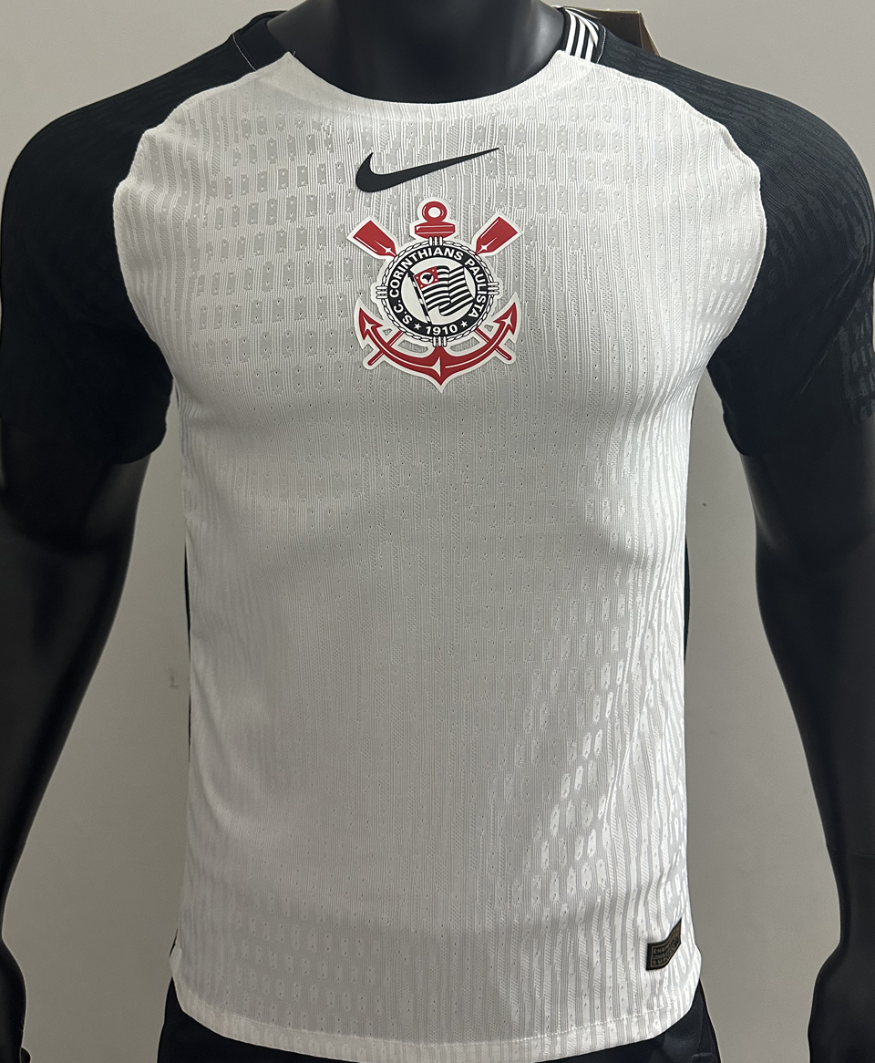 2025/26 Corinthians Local White Versión Jugador