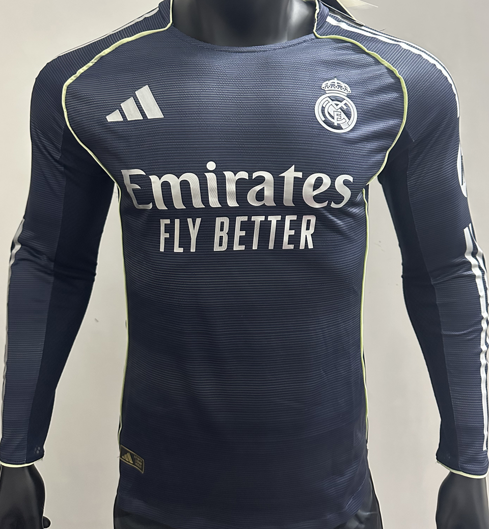 2025/26 Real Madrid Visitante Versión Jugador