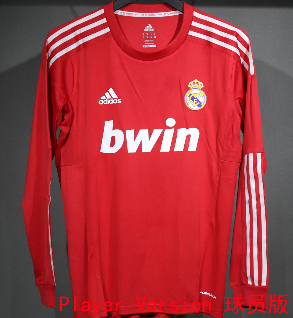 2011/12 Real Madrid Visitante Red Retro