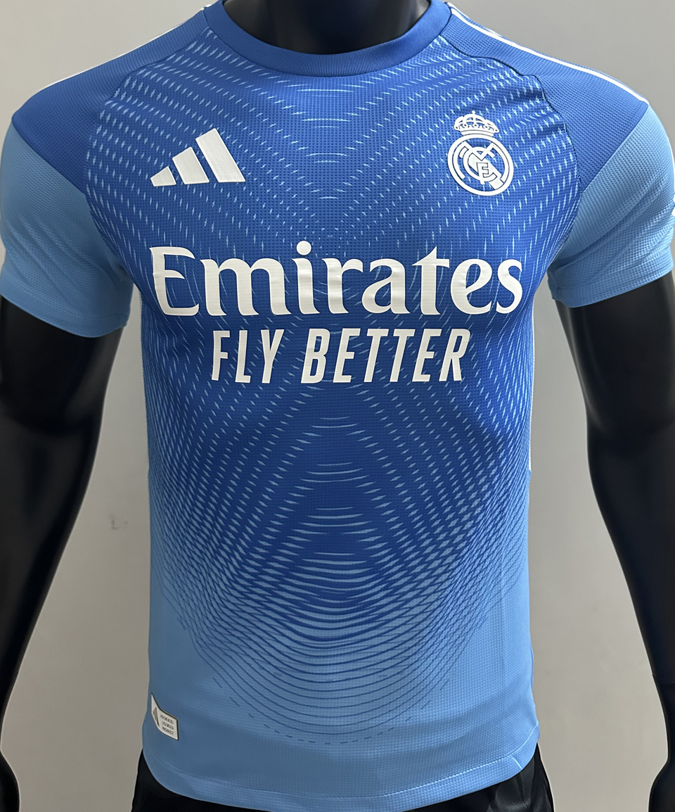 2025/26 Real Madrid Local Blue Versión Jugador