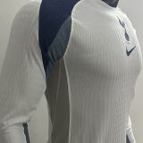 2025/26 TH FC Home White Player Version Long Sleeve Soccer Jersey