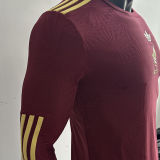 2025 Mexico Red Special Edition Player Version Long Sleever Jersey