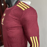 2025 Mexico Red Special Edition Player Version Long Sleever Jersey